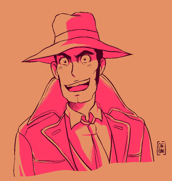 Zenigata Koichi_Lupin III (Monkey Punch)